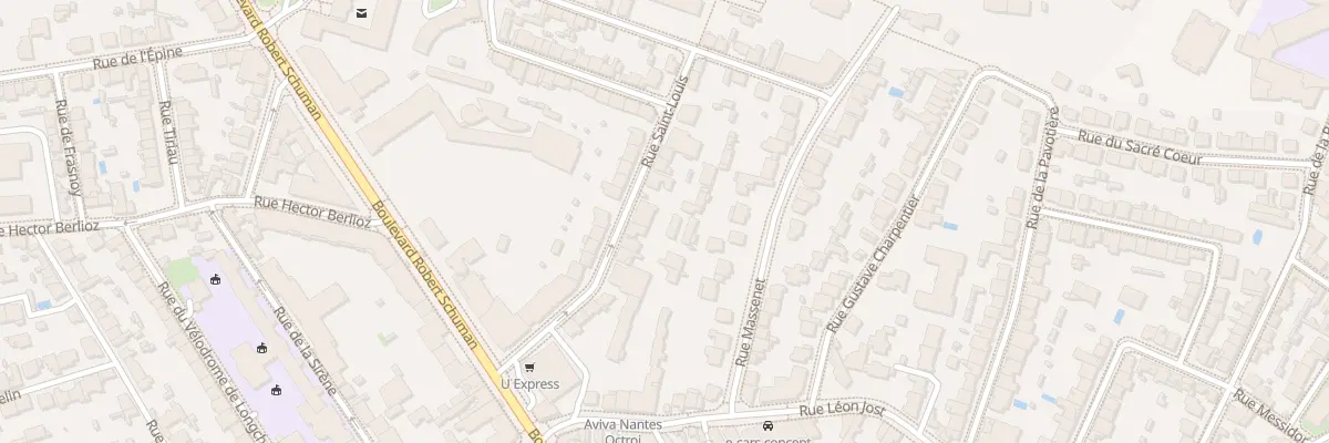 Plan du 30 Rue Saint Louis à Nantes