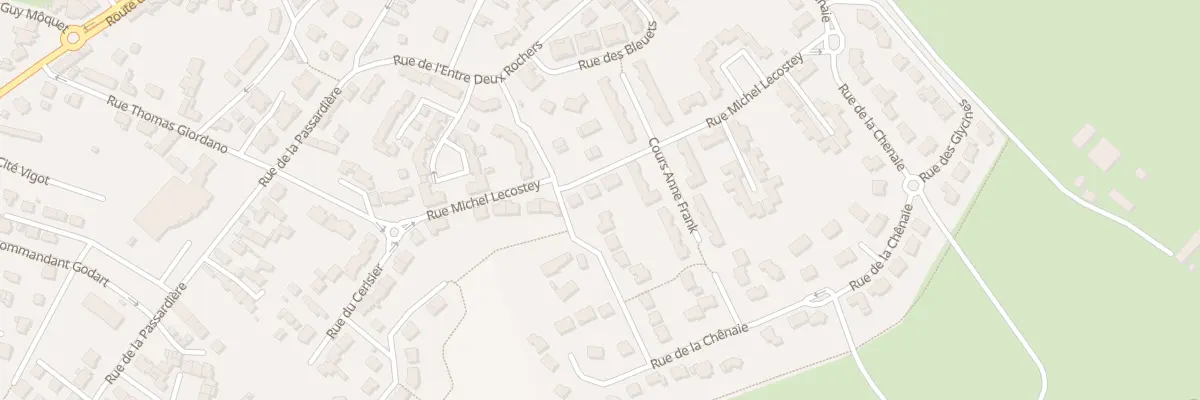 Plan du 34 Rue Michel Lecostey à Donville-les-Bains
