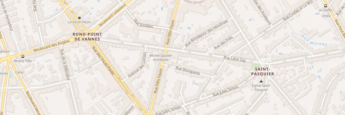 Plan du 26 Rue Félix Faure à Nantes