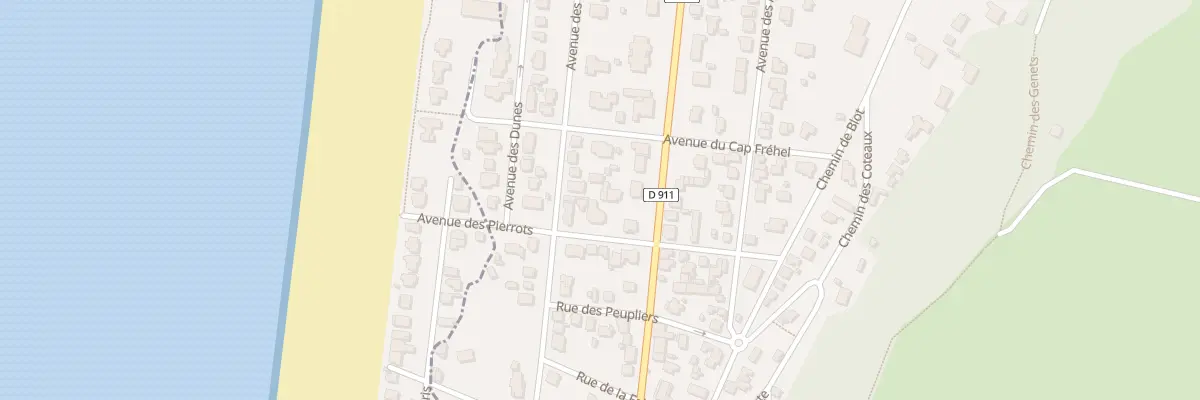 Plan du 55 Av des Mines d’Or Jullouville à Jullouville