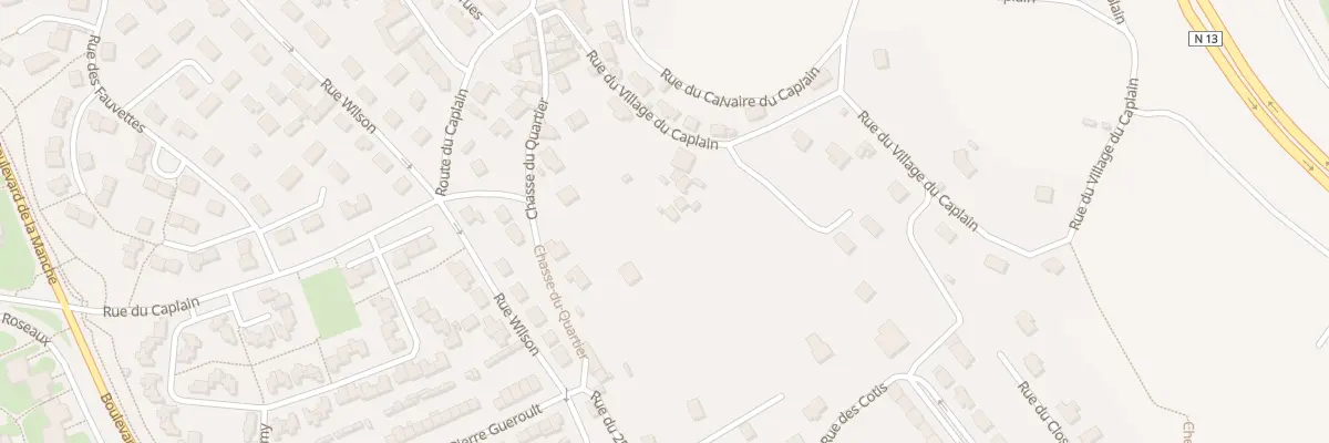 Plan du 168B Rue Village du Caplain Tourla à Cherbourg-en-Cotentin