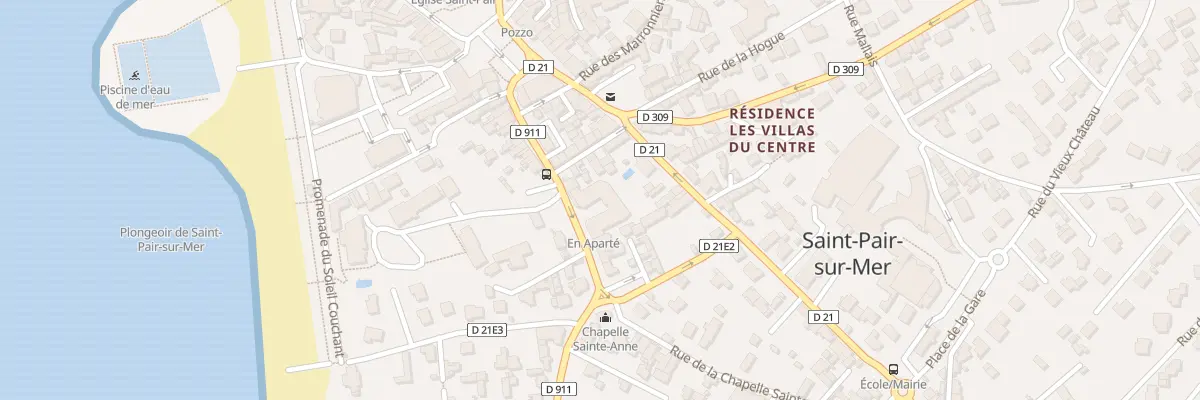 Plan du 139 Rue Sainte-Anne à Saint-Pair-sur-Mer