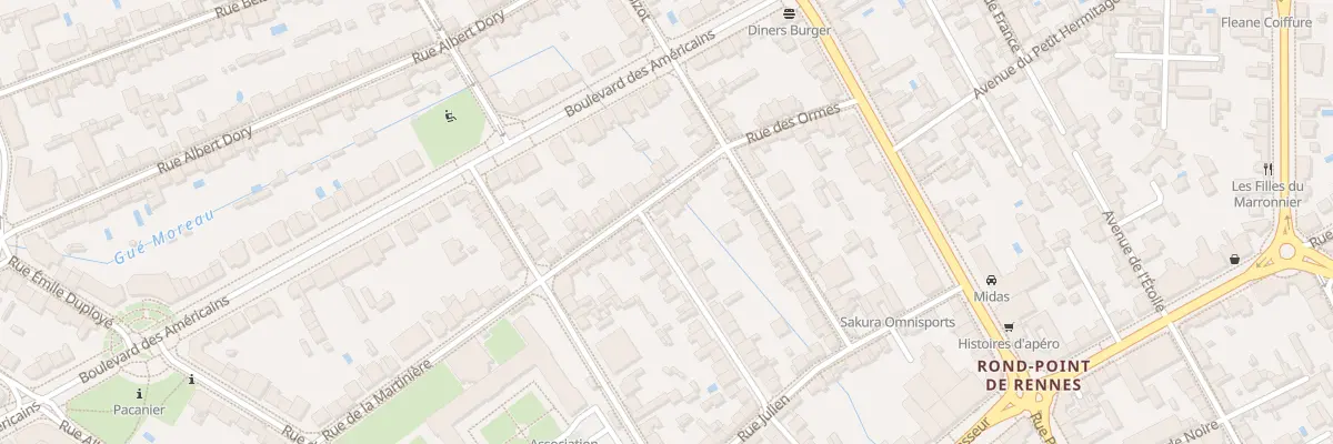 Plan du 30 Rue des Chardonnerets à Nantes