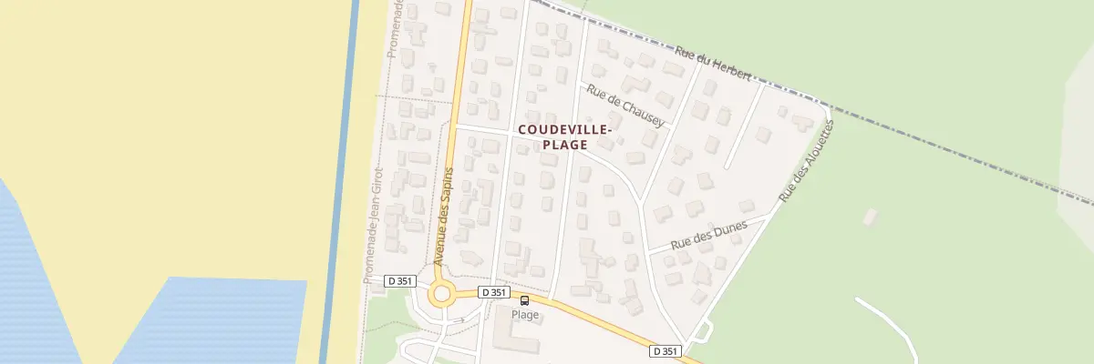Plan du 3 Rue des Chardons Bleus à Coudeville-sur-Mer