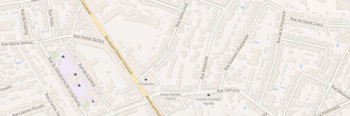 Plan du 18 Rue Saint Louis à Nantes