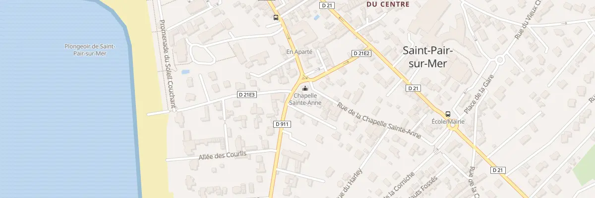 Plan du 11 Rue Charles Mathurin à Saint-Pair-sur-Mer