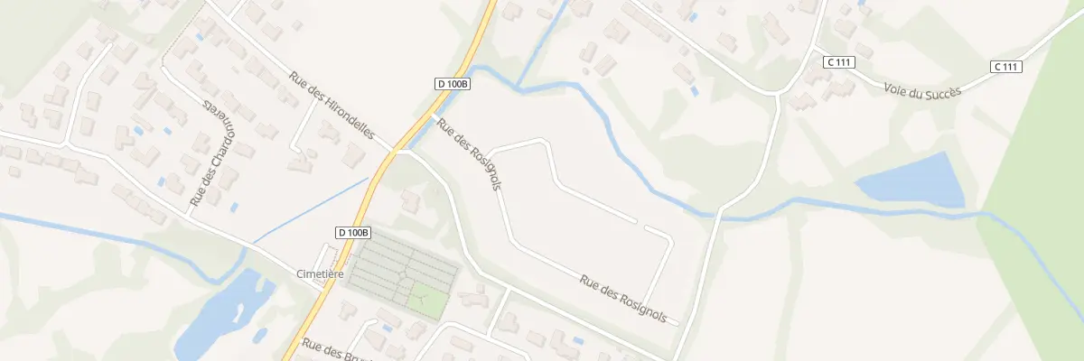 Plan du 7 Rue des Bergeronnettes à Landeronde