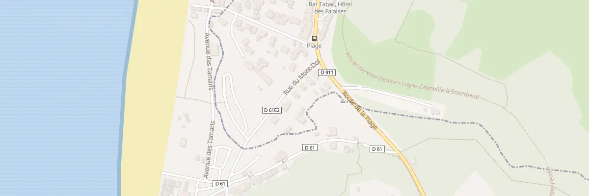 Plan du 5 Rue du Mont Dol -Jullouville à Jullouville