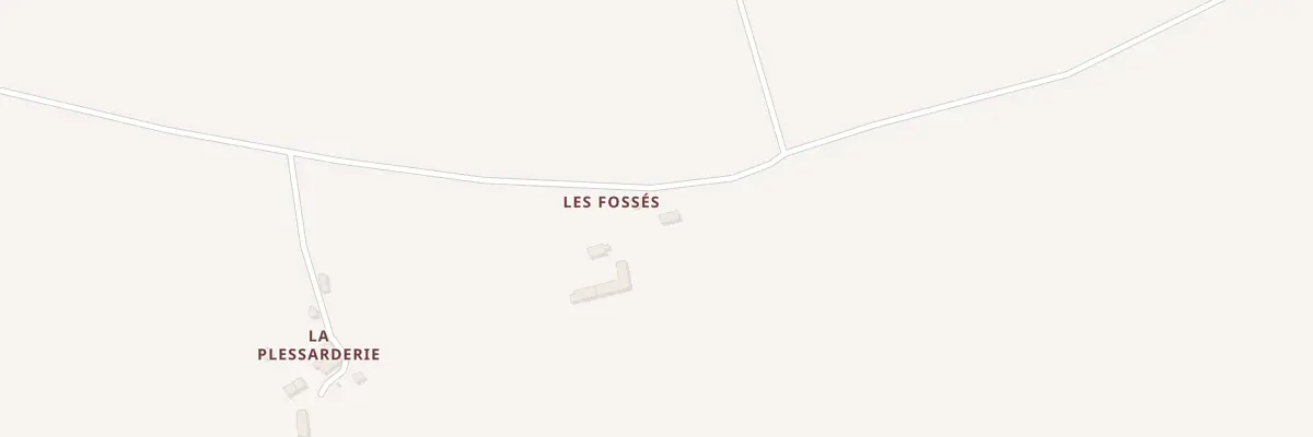 Plan du 5035 Les Fosses à L’Étang-Bertrand
