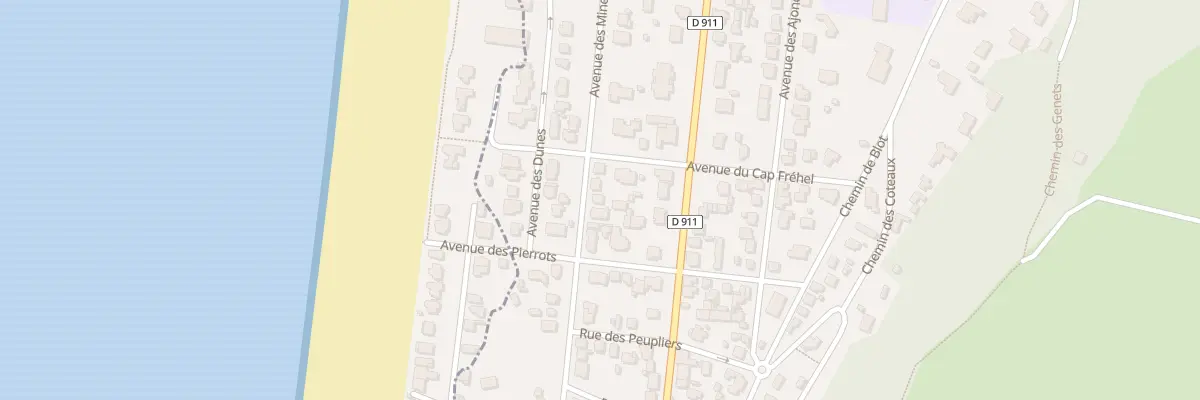 Plan du 53 Av des Mines d’Or Jullouville à Jullouville