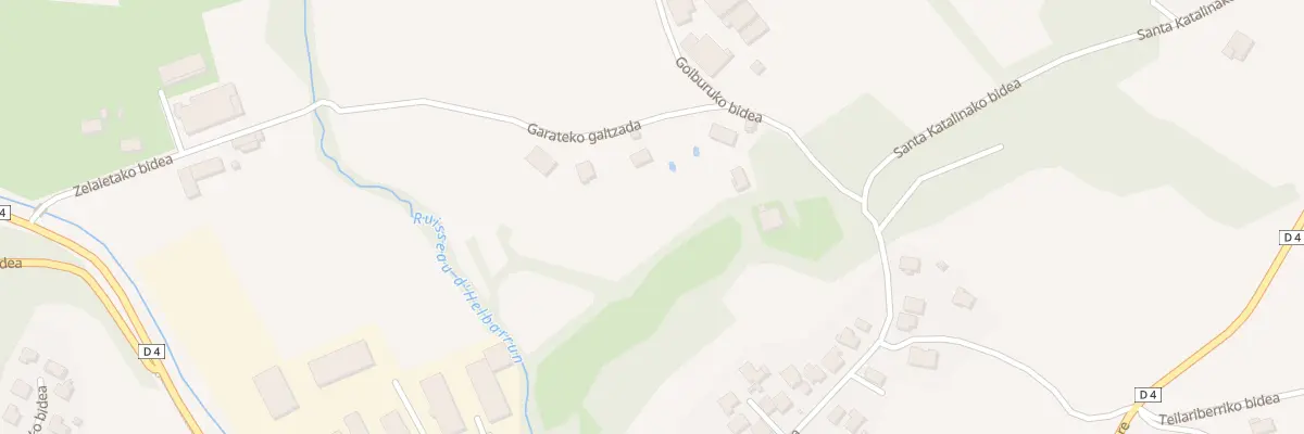 Plan du 55 Goiburuko bidea à Sare