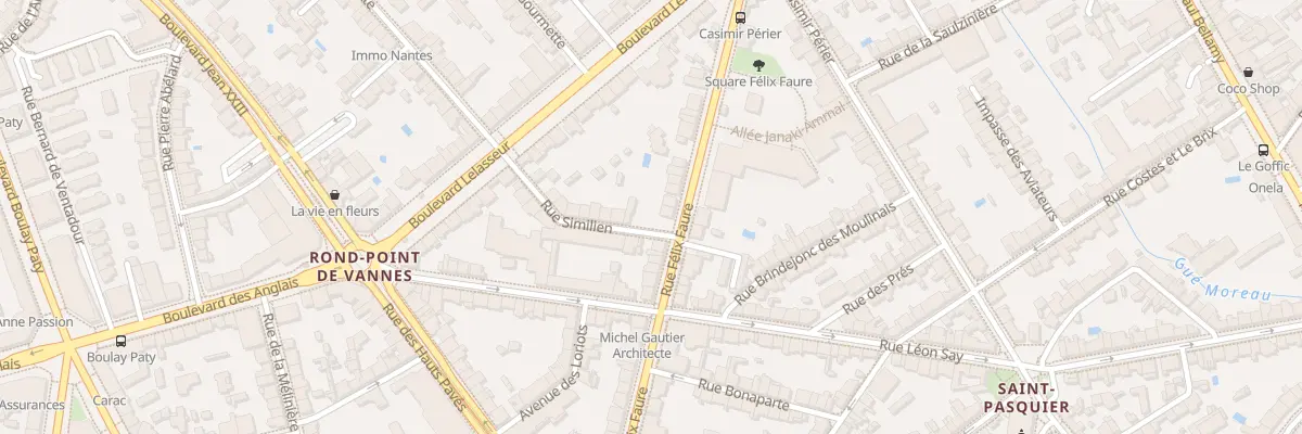 Plan du 49 Rue Félix Faure à Nantes