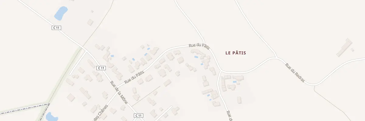 Plan du 8 Rue du Pâtis à Pont-Saint-Martin