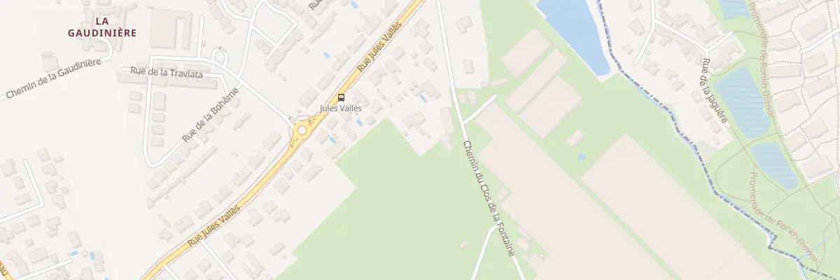 Plan du 23B Rue Jules Vallès à Bouguenais