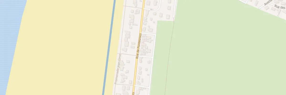 Plan du 41 Rue de Pontesrocs à Bréhal