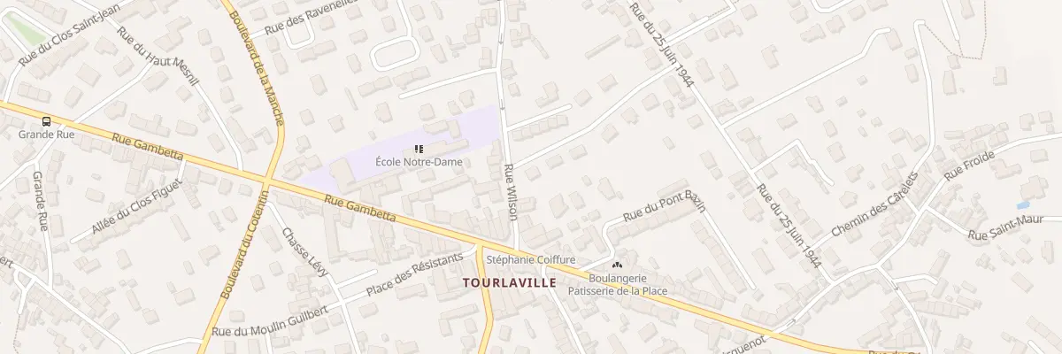 Plan du 56 Rue Wilson à Cherbourg-en-Cotentin