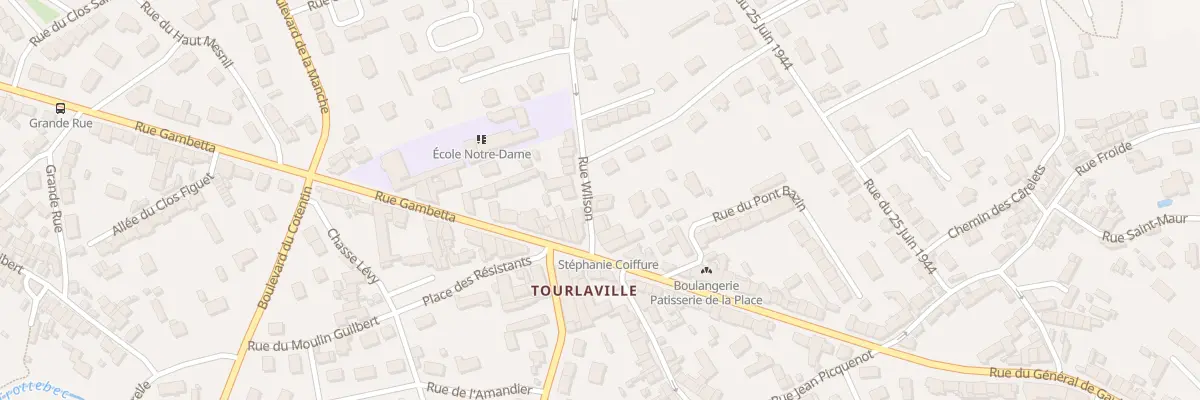 Plan du 24 Rue Wilson à Cherbourg-en-Cotentin