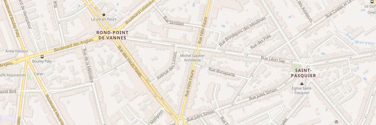 Plan du 31 Rue Félix Faure à Nantes