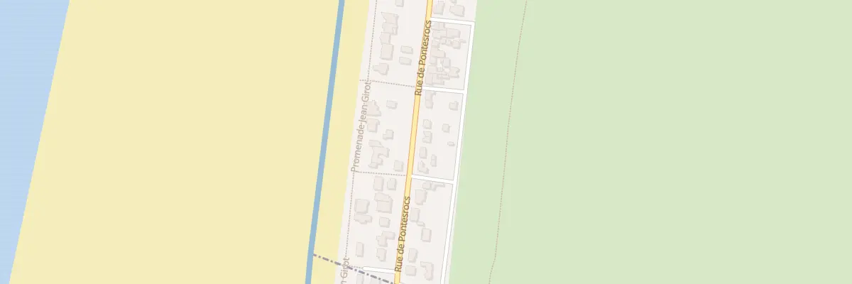 Plan du 55 Rue de Pontesrocs à Bréhal