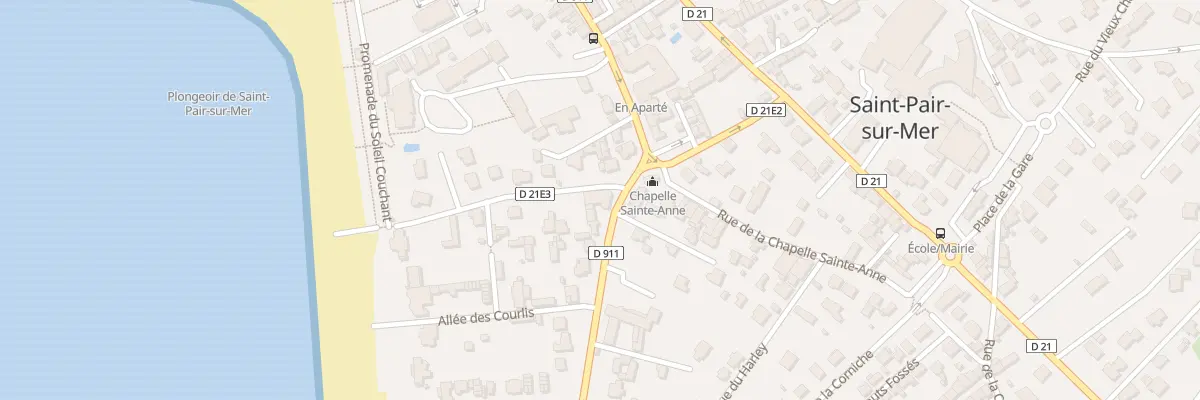 Plan du 18 Rue Charles Mathurin à Saint-Pair-sur-Mer