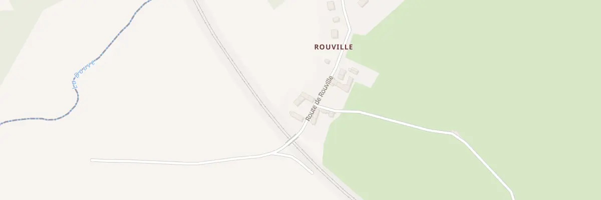 Plan du 456 Rte de Rouville à Négreville