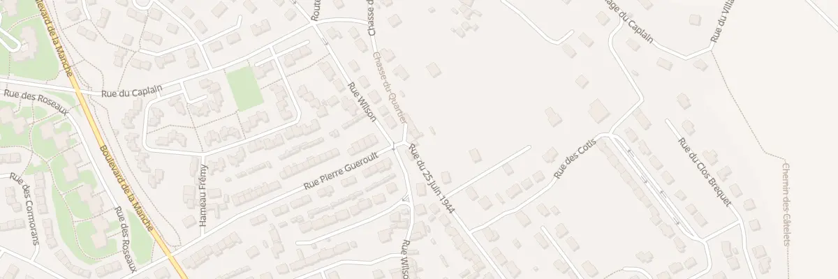 Plan du 496 Rue du 25 Juin 1944 à Cherbourg-en-Cotentin