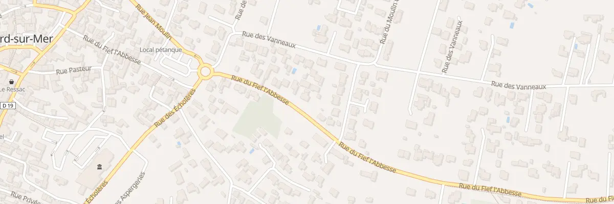 Plan du 39 Rue du fief l’abbesse à Jard-sur-Mer