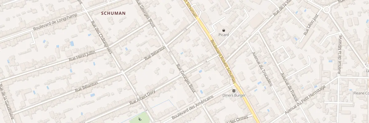 Plan du 44 Rue Georges Bizot à Nantes