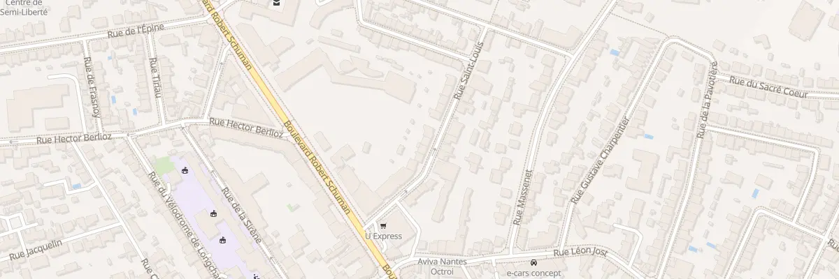 Plan du 17 Rue Saint Louis à Nantes
