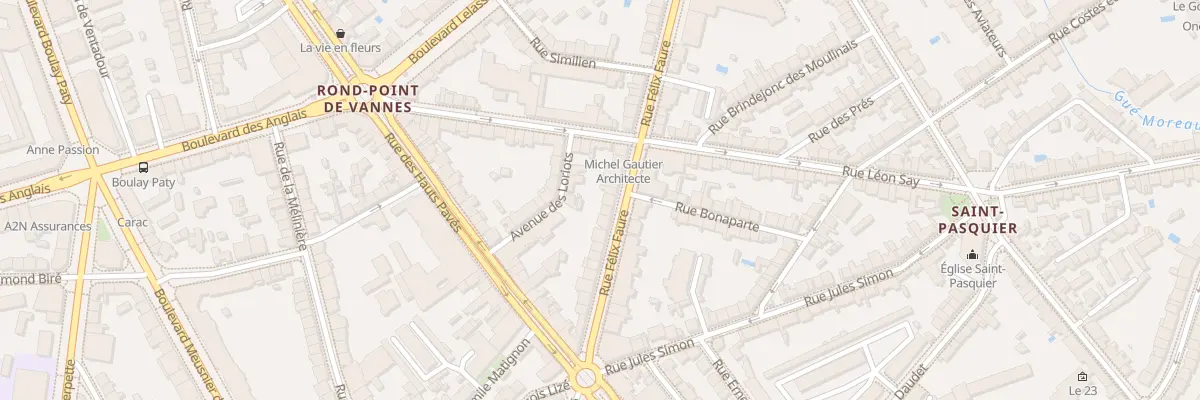 Plan du 27 Rue Félix Faure à Nantes