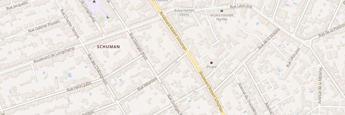 Plan du 2 Rue de Bélanton à Nantes