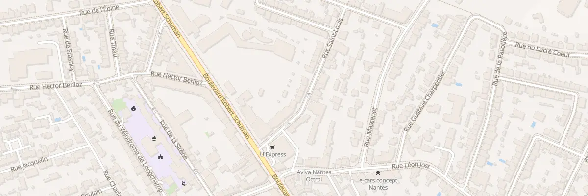 Plan du 13 Rue Saint Louis à Nantes