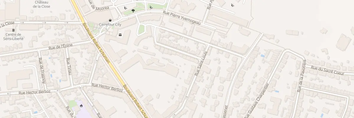 Plan du 9 Rue Josette Bocq à Nantes