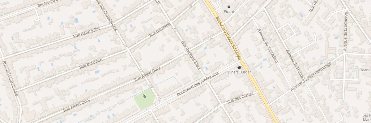 Plan du 55 Rue Georges Bizot à Nantes