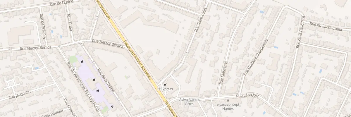 Plan du 11 Rue Saint Louis à Nantes