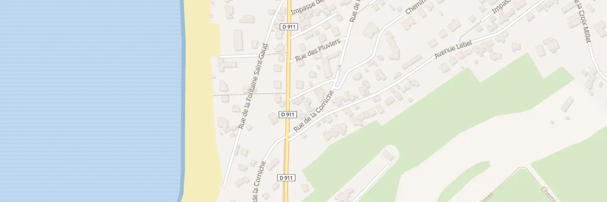 Plan du 41 Rue de la Corniche à Saint-Pair-sur-Mer