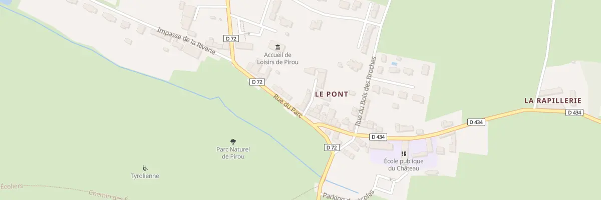 Plan du 14 Rue du Parc à Pirou