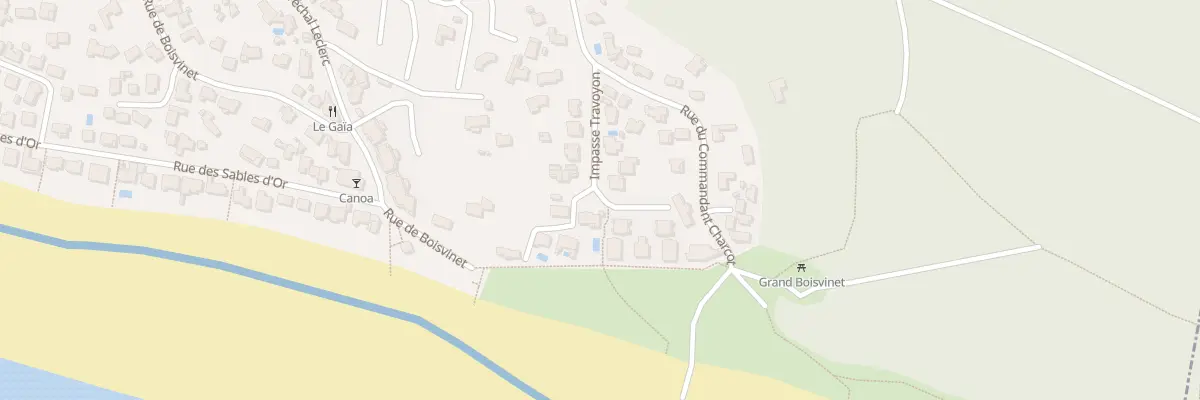 Plan du 22 Res Les Marines de Boisvinet à Jard-sur-Mer