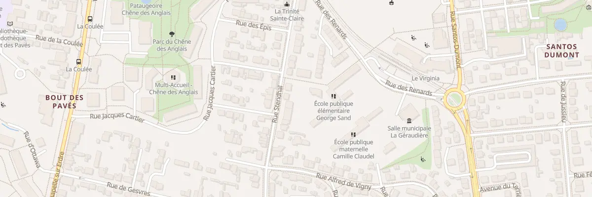 Plan du 44 Rue Stendhal à Nantes
