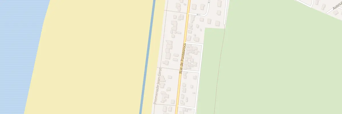 Plan du 56B Rue de Pontesrocs à Bréhal