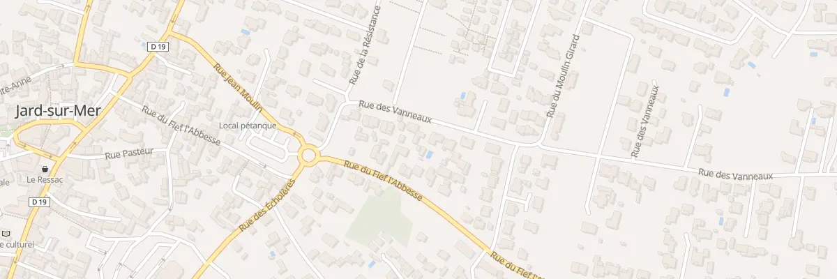 Plan du 12 Rue des vanneaux à Jard-sur-Mer