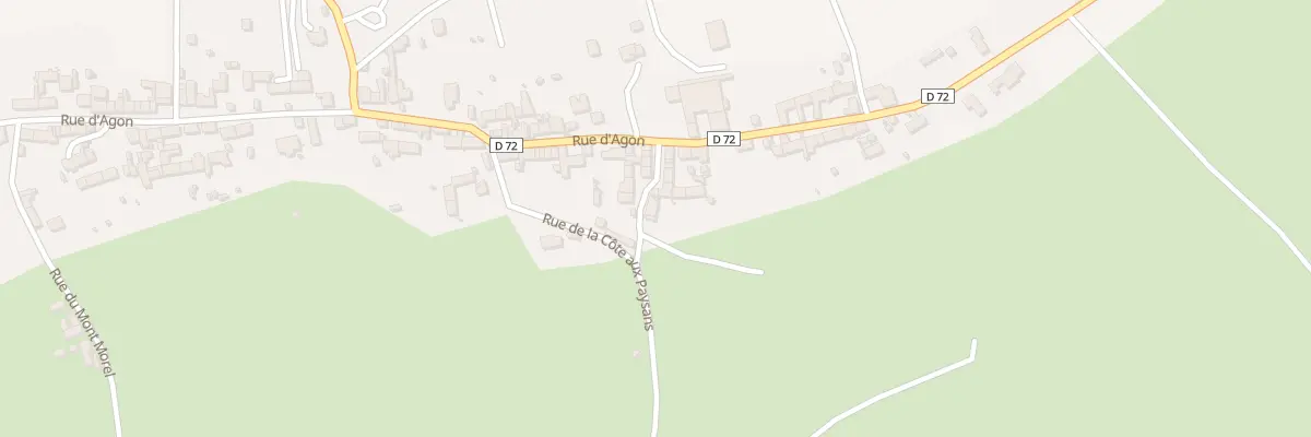 Plan du 97 Rue de la Rue d’Agon à Agon-Coutainville