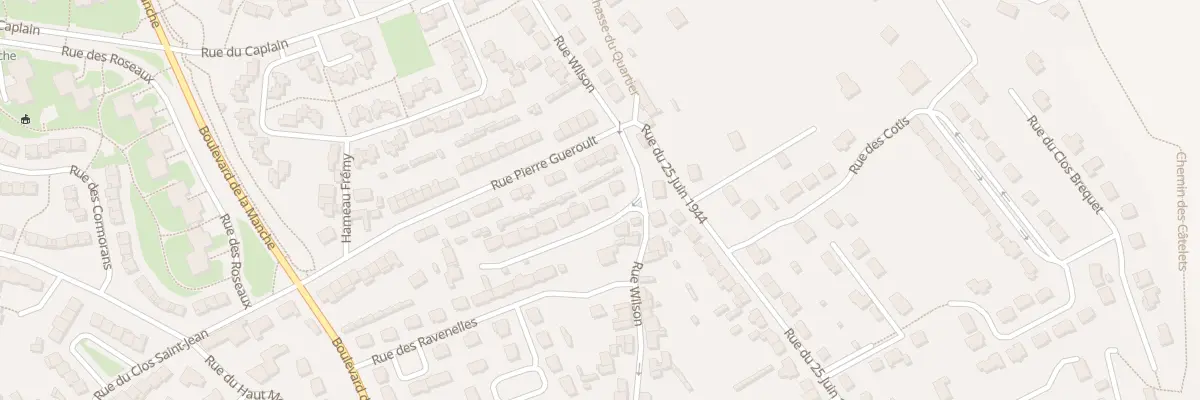 Plan du 24 Rue du Ham de la Trebuguette à Cherbourg-en-Cotentin