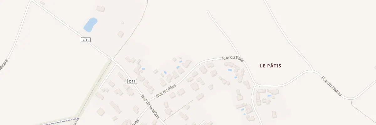 Plan du 1F Rue du Pâtis à Pont-Saint-Martin
