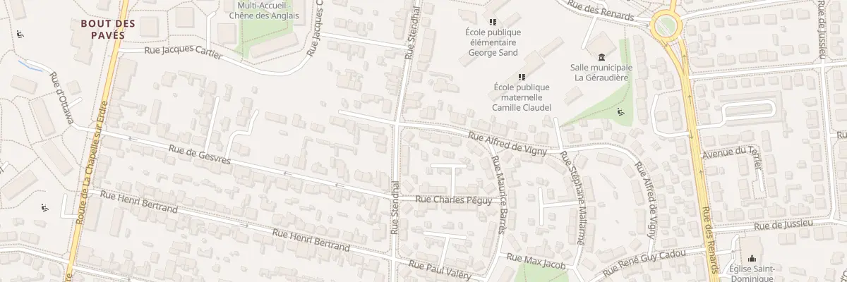 Plan du 35 Rue Alfred de Vigny à Nantes