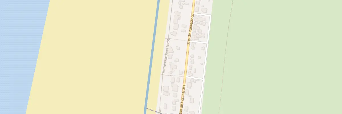 Plan du 60B Rue de Pontesrocs à Bréhal