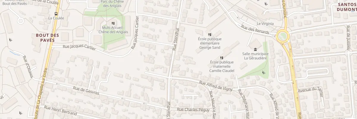 Plan du 32 Rue Stendhal à Nantes