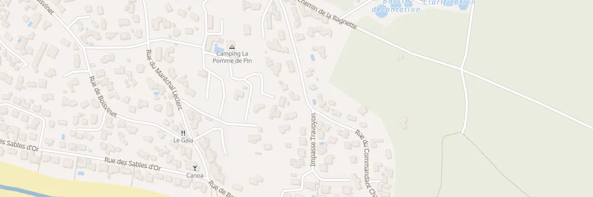 Plan du 12 Rue du Cdt Charcot à Jard-sur-Mer