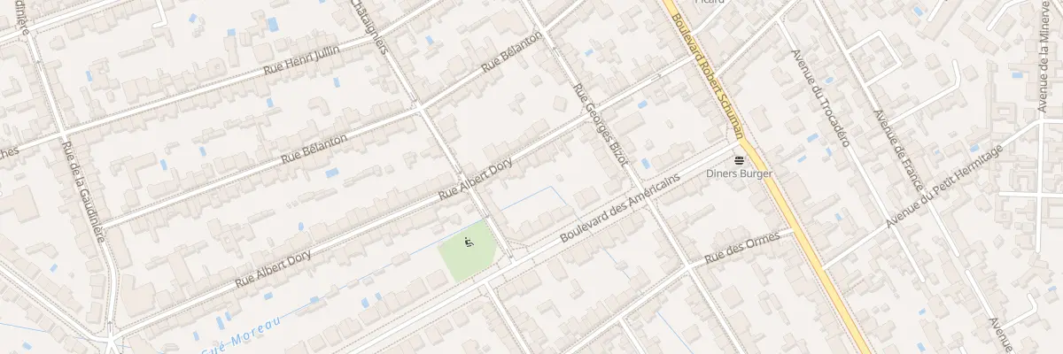 Plan du 17 Rue Albert Dory à Nantes