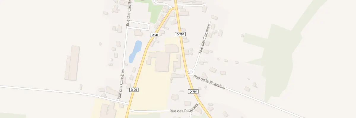 Plan du 8 Rue Des Hortensias à Saint-Rémy-du-Plain